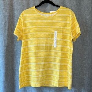 Croft & Barrow Tee Large NWT
